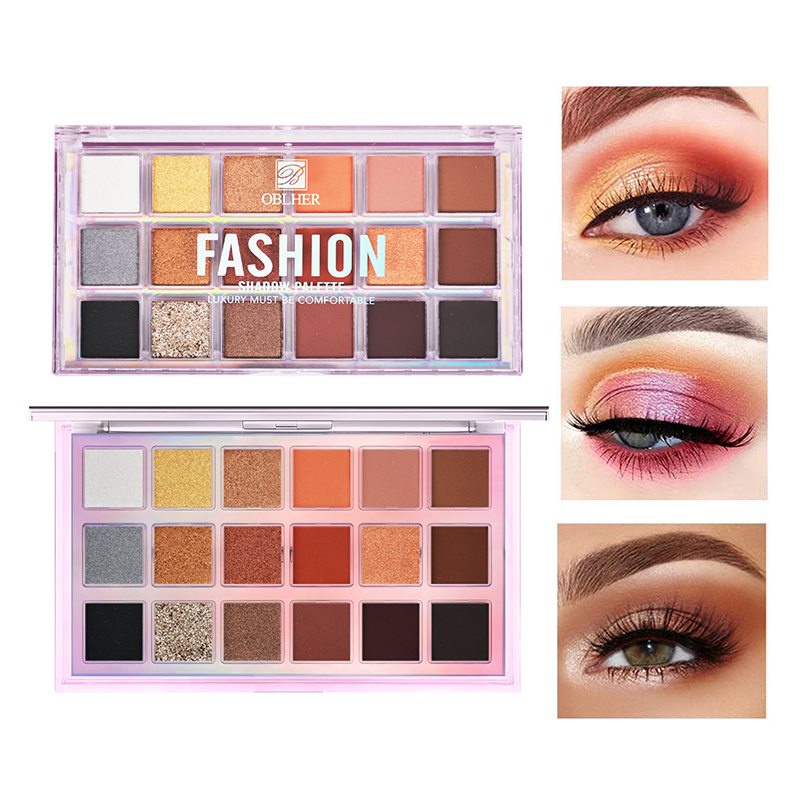 European And American Pearlescent 18-Color Eyeshadow Palette 9497-04