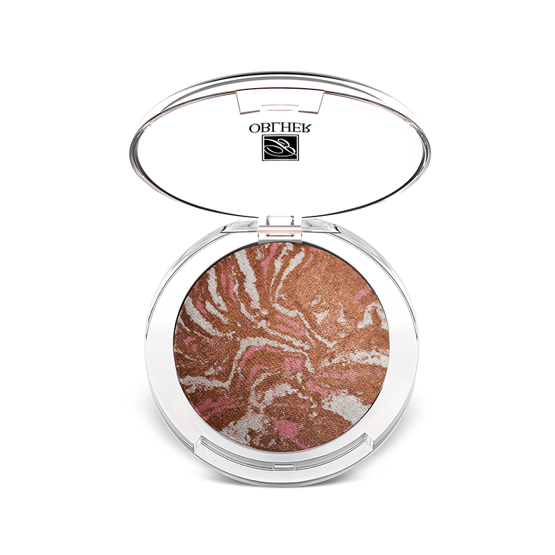 Autumn And Winter Natural Nude Makeup Single Color Baked Blush -04