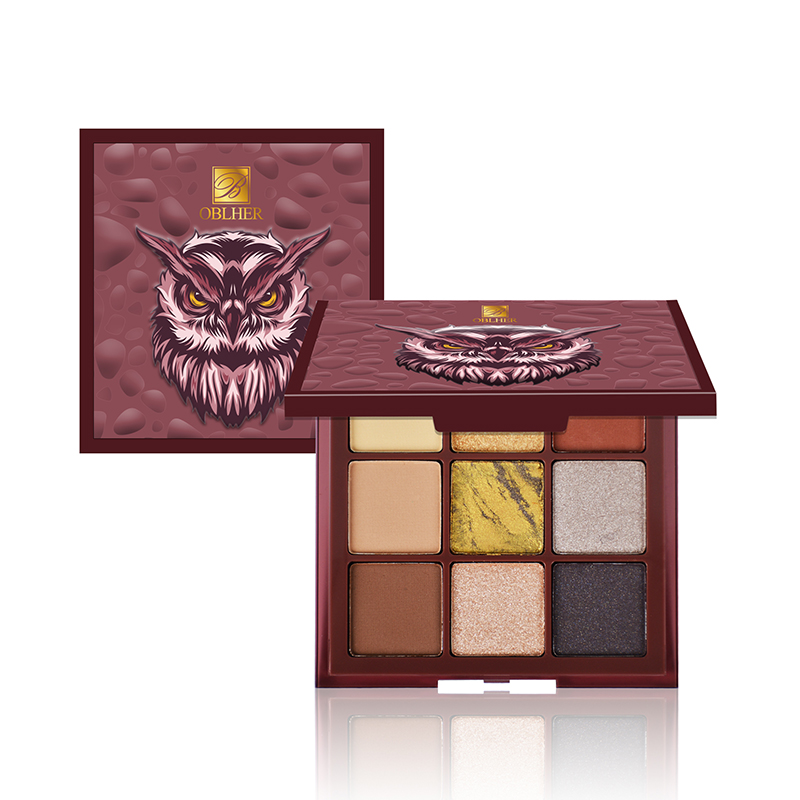 Rock Style Nine-Color Eyeshadow Palette9526-3