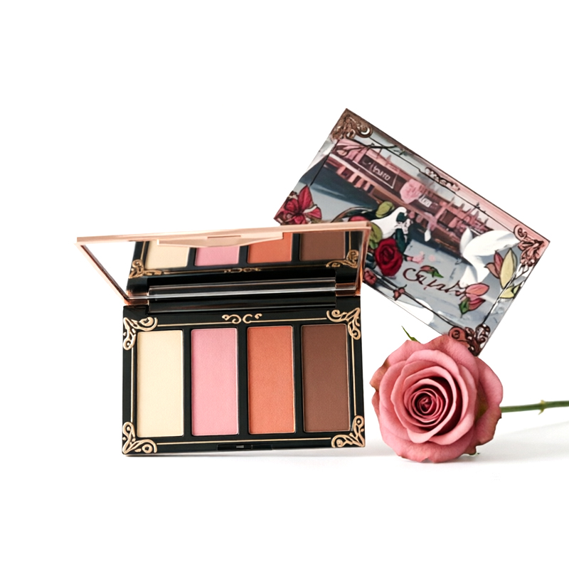 Multifunctional Four-color Palette