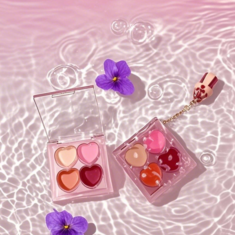 Four-color lipstick pendant