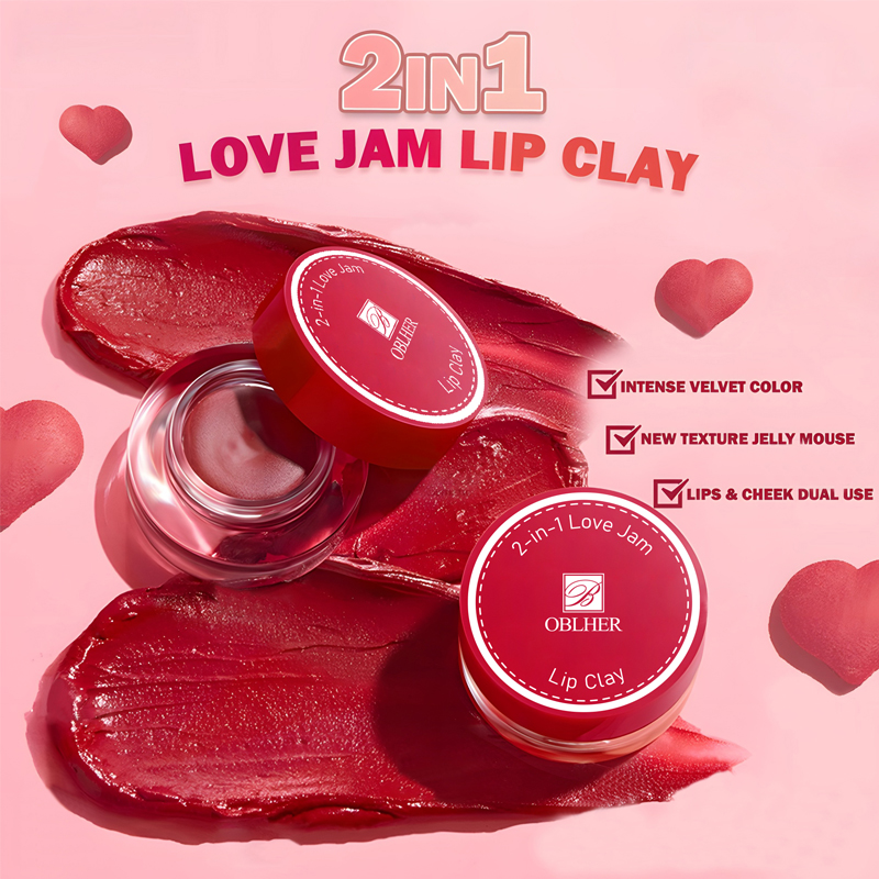 2-in-1 love jam lip clay