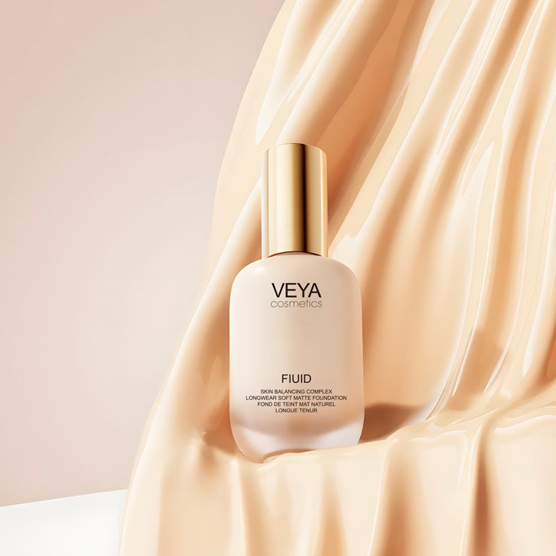 Matte liquid foundation